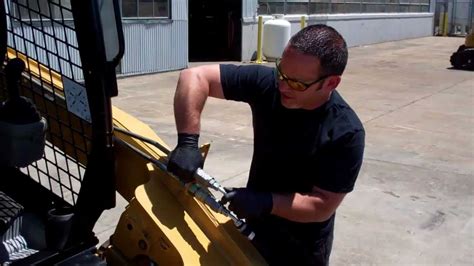 how to relieve hydraulic pressure on cat skid steer|cat 256c hydraulic pressure.